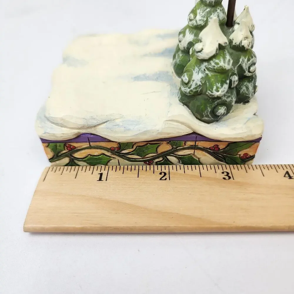 Jim Shore Heartwood Creek Ornament Display Stand 2002 Hanging Hook Mini Trees